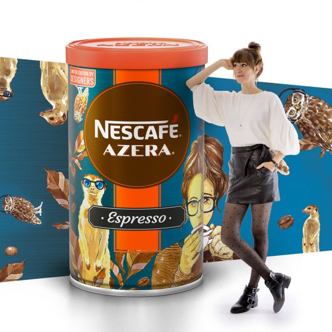 Packaging design: Nescafé Azera