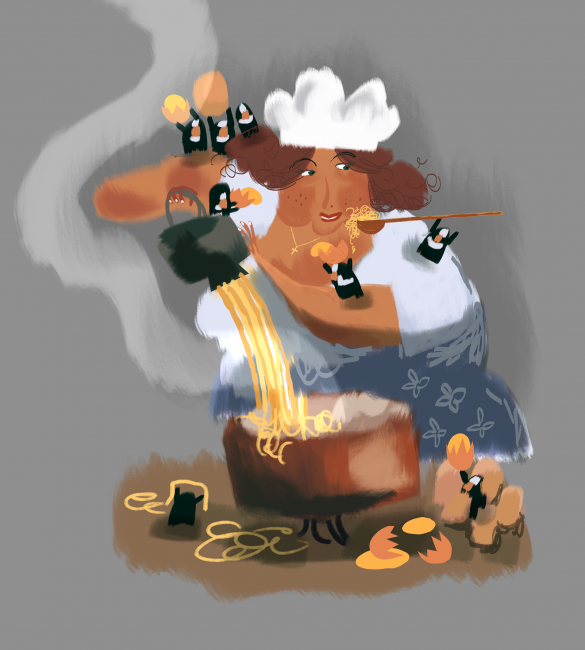 Cook for animated movie "Sweet Tale"