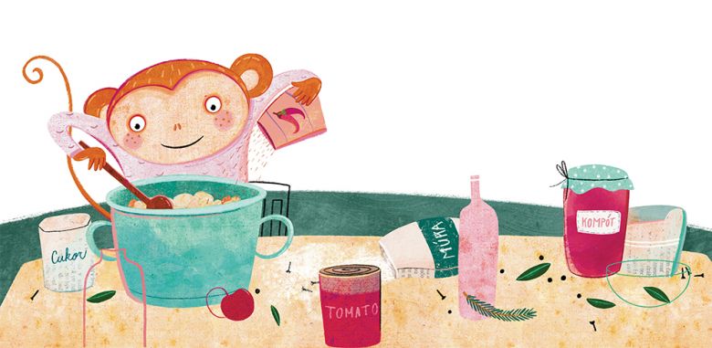 Vianoce s Opicou Škoricou