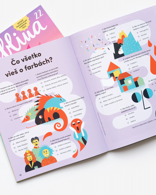 Farby - časopis Bublina