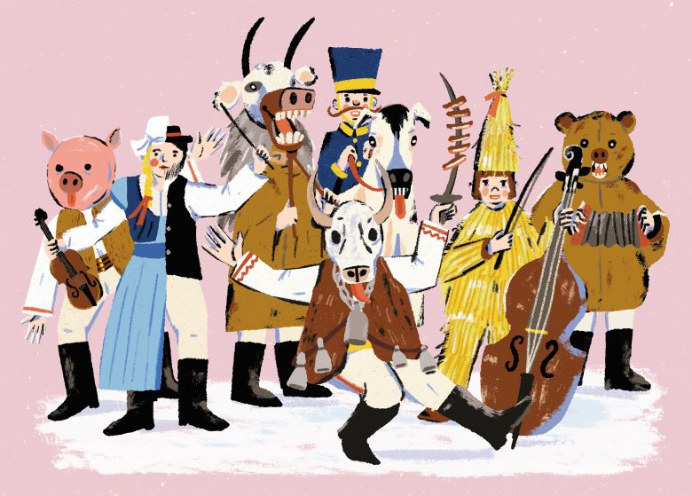 Pod maskou je najväčšia tma - Ilustrácia zo série Floriánov tajný časostroj, Slniečko - 02/2025