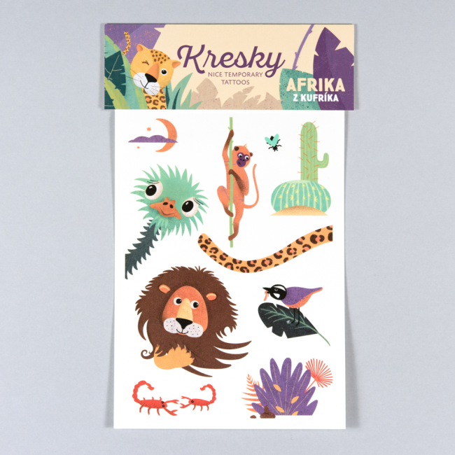 Kresky - Afrika z kufríka