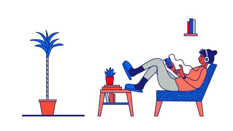 Ilustrácia na web k jazykovej škole