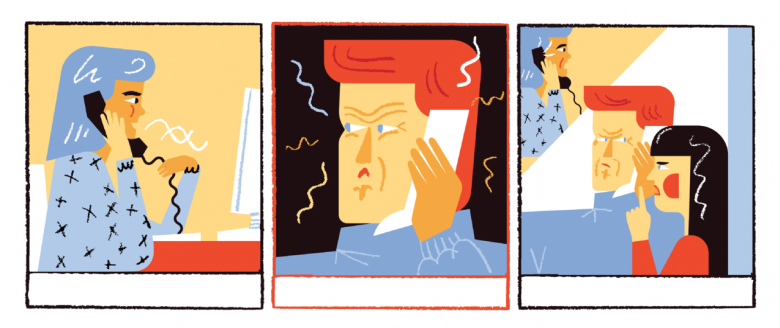 Komiksový strip pre Essox Magazine