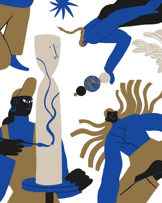 Editorial Illustrations for Lasvit- Dare to dream